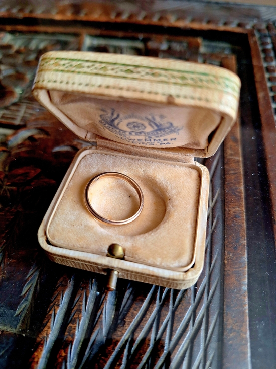 Jewelry - Vintage 14K Gold Ring Size 5.75 Arthur Schwemmer Jeweler PA w/ Original Box